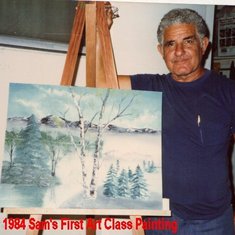 1984 Sam's 1st Painting