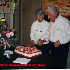 1999 50th Anniversary Brunch with family