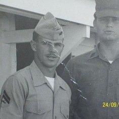 Rob Allen IN THE USMC