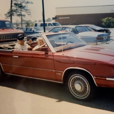 Mom's Red Convertible