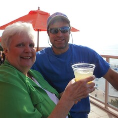 Mom and TJ--Clearwater, FL Vacay