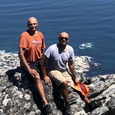 on top of the world, well Table Mountain, Cape Town