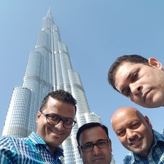 Our 1st visit to Burj Khalifa