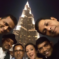 Few Of the many memories of his time in Dubai!
