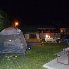 Sandi's campsite