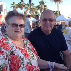 Mama and Gary in Loreto, Baja 2015