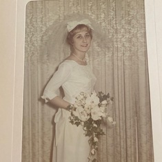 1966.  Beautiful bride