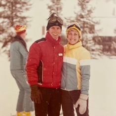 Colorado.  Cute ski instructor, Mom!  You look like Princess Di here :)