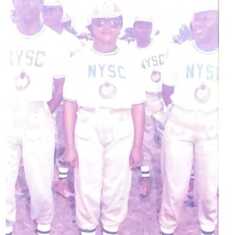 Funke during the NYSC program