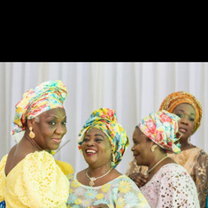 "Afribank Crew" at Mama Nwaeze's 90th birthday in 2019