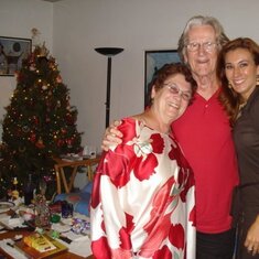 Navidad 2008 con Sandra y Roberto