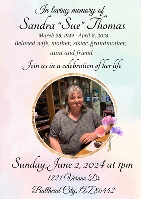 Sandra “Sue” Thomas