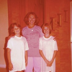 Amy, Aunt Sally, Laurie - July 1979