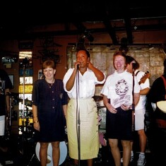 On Stage With Betty Lewis & The Executives @ Dick's Last Resort -1998