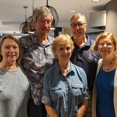 Getting together for brunch at the Marriott after Sarah & Paul's wedding, Sept 2019