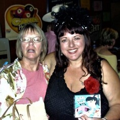 Not her best picture but had a great time meeting the late Candye Kane at Chick Hall's Surf Club