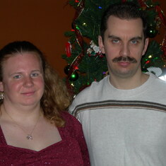 All Dressed up Christmas Eve 2012 ((John & Sarah))