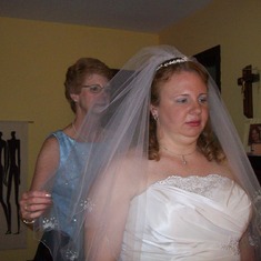 Sarah was a beautiful bride