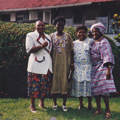 The Mbania's, Aunty Becky, Aunty Zaria, Aunty Efeti & Mami