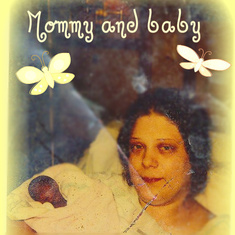 Mommy holding baby for the first time