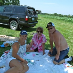 Picnic with Aunt Barb