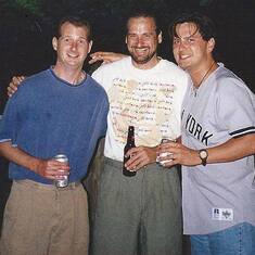 Brad Lyons....Scott and Chris Mooday on the 4th of July in 2000...Good times!