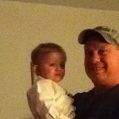 Uncle with his Great Nephew Carson