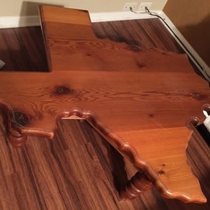 Scott made me this Texas Table about 8 years ago. I will cherish it forever.