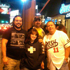 Rush Concert 2012 with the Family