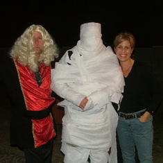 2006 Halloween Party Mummy Wrap