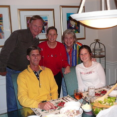 Christmas 2007 Scott, Jim, Cindy, Barb, Kristen