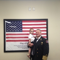 9/11 Remembrance lunch with granddaughter Layla Zey