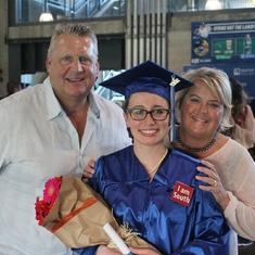 I love my parents!  Thank you for helping me reach my goal and graduate from college.