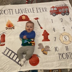 Baby Scottie turned 8 months on the 16th of this month :) 