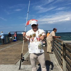 Summer 2019 fishing off the Jacksonville pier ❤️