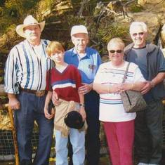 Roy, Sean, Dad-Edward Birch - Uncle Roy, Aunt Marilyn. WAP, Jan. 2003