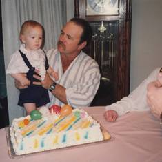 Sean, Dad, Sallie Jan 25, 1993