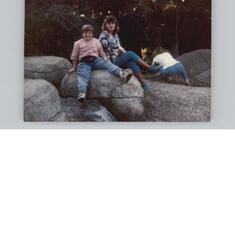 sean and i at zoo 1988