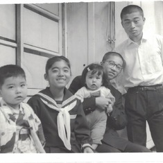 Tsukasa, Fumie, me, Yoshio, and Hiroaki