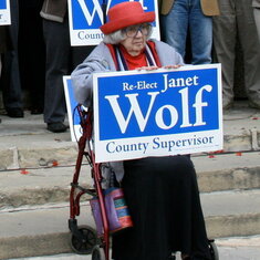 Selma supporting County Supervisor Janet Wolf