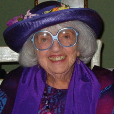 Selma Purple Hat