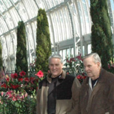 Trip to the Como Park Conservatory with Selmer in 2009.