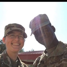 Fort Gordon Seth and a close friend