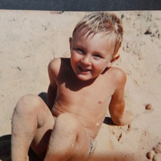 My Sunshine, Shane. Merewether Beach 1981