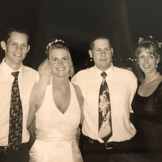 At my wedding Sept. 1998