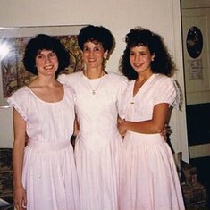 pink ladies--Easter '88