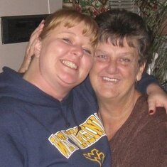 Me with my beautiful Sissy Sharon. Taken Oct.2010