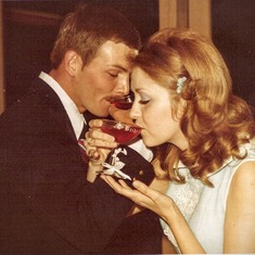 Our Wedding Toast  May 1st 1973