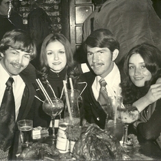Larry, Monika, Robie & Sharon Circa 1972