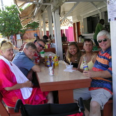 Sint Maarten 2006 with Ted, Jackie, Ann & Jason